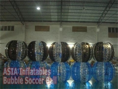 Custom Drop Stitch Inflatables, Half Color Inflatable Bubble Suit with Wholesale Price