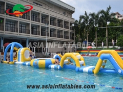 Crazy Water Pool Challenge Water Park Inflatable Water Games