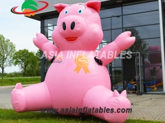 Excellent Giant Cartoon  Inflatable Pig For Congratulations