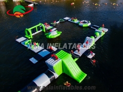 Most Popular Customized Floating Water Park Inflatable Aqua Playground for Sea